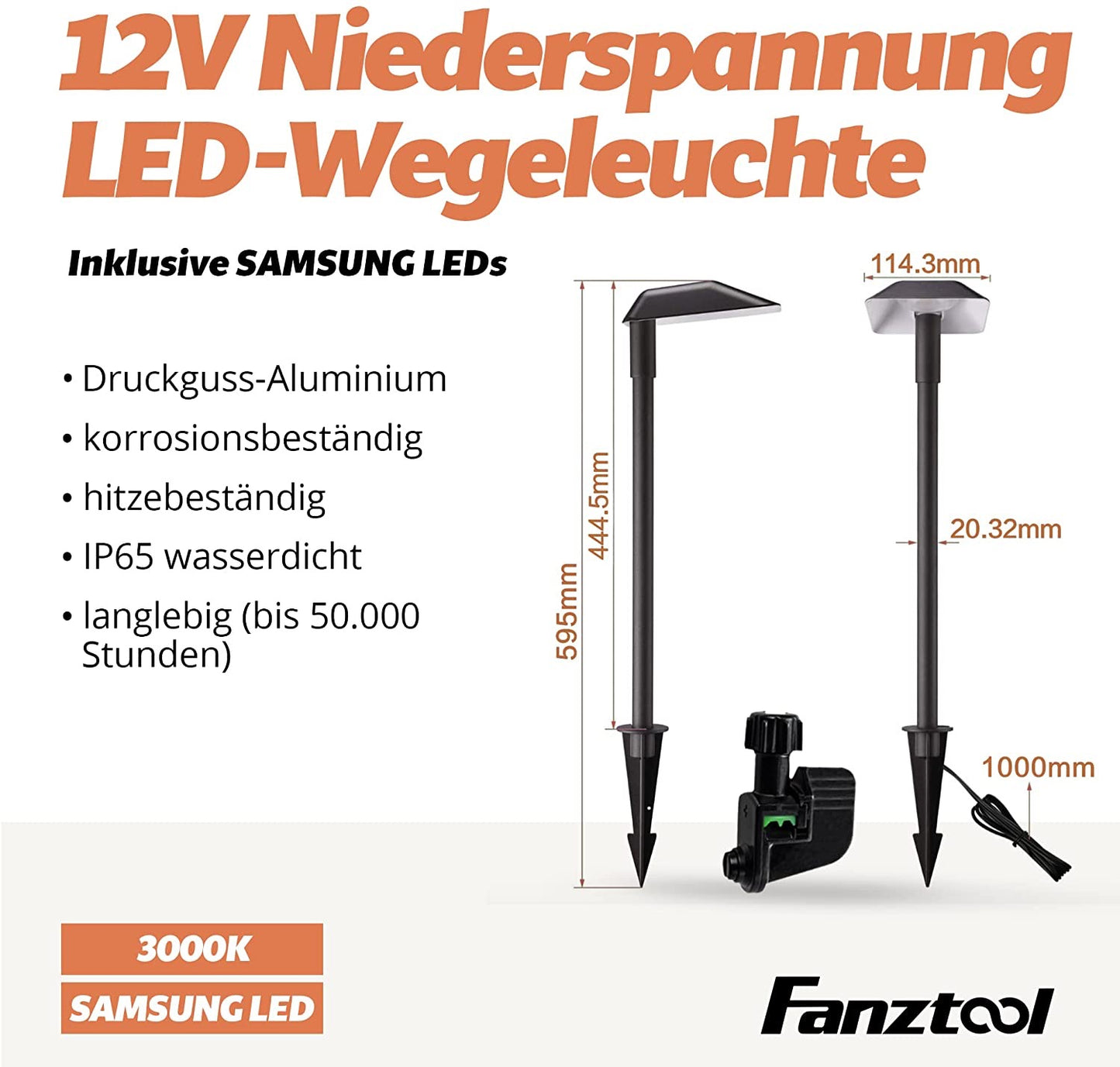 FANZTOOL Zusatz Lampe - Fanztool
