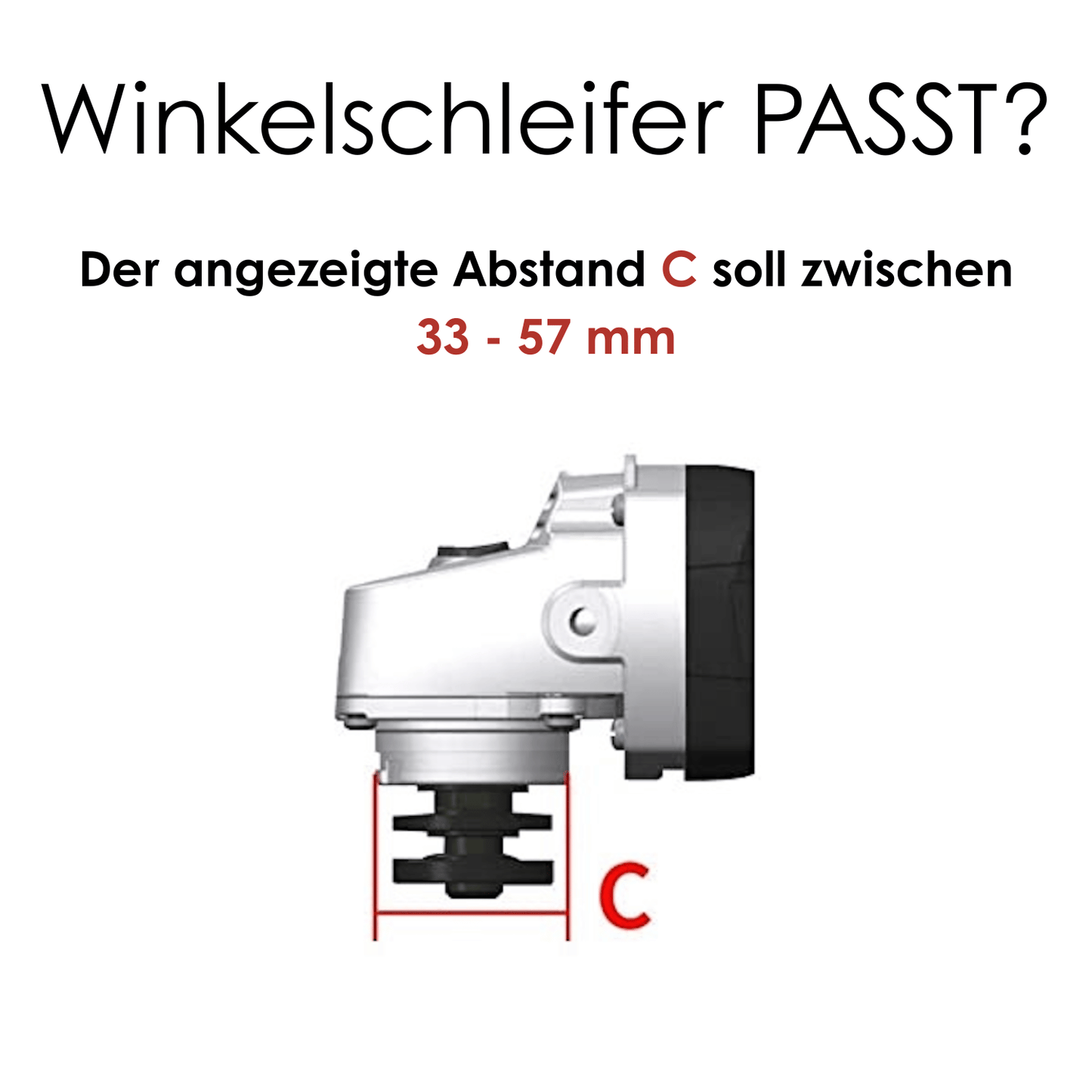 #1P NEU FANZWORK 3.Generation Absaughaube für Winkelschleifer inkl. 125 mm Diamantschleiftopf PROFI QUALITÄT – Bürsten Auswechselbar – 99% Universal passend – Verstärkter Adapterring – M14 Adapter - Fanztool