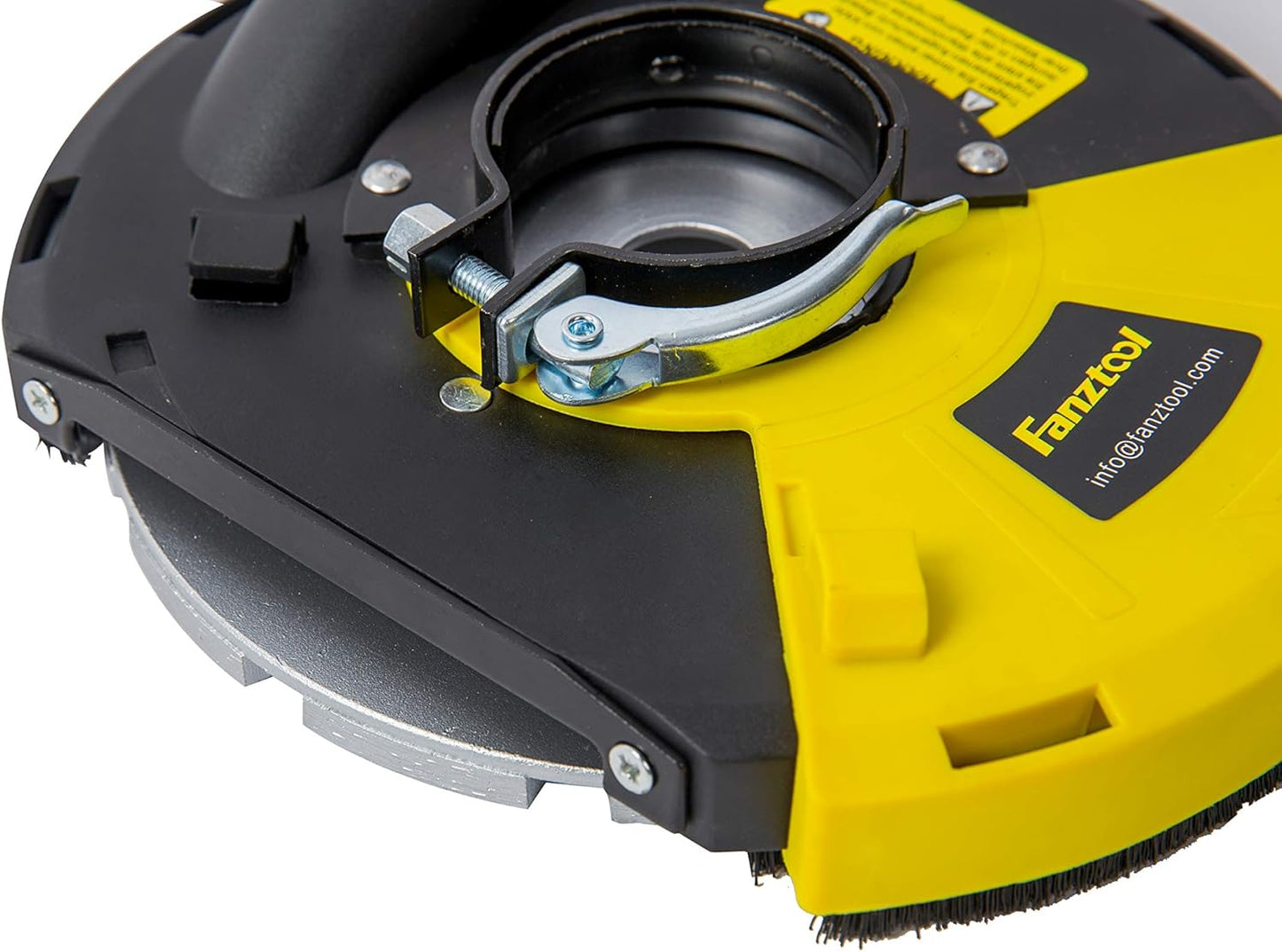 Gebraucht - #5 FANZTOOL Winkelschleifer Absaughaube 150/180 mm + 2 x Diamantschleiftopf