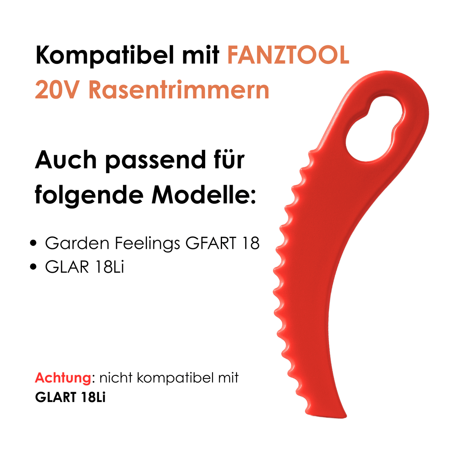 FANZTOOL grass trimmer accessories grass trimmer blades for grass trimmer 20 pieces.