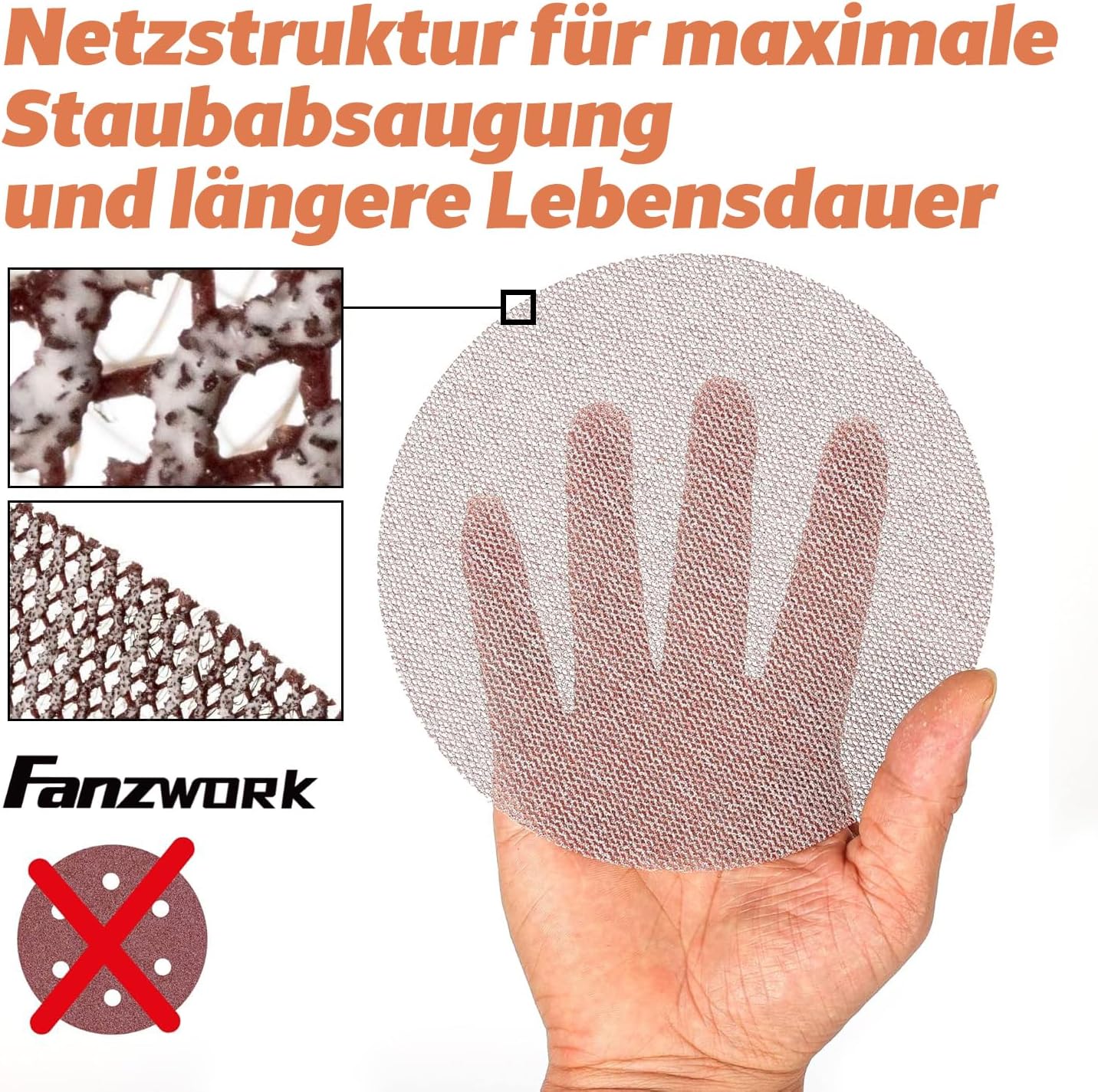 Schleifgitter Set P120 27 Stk.