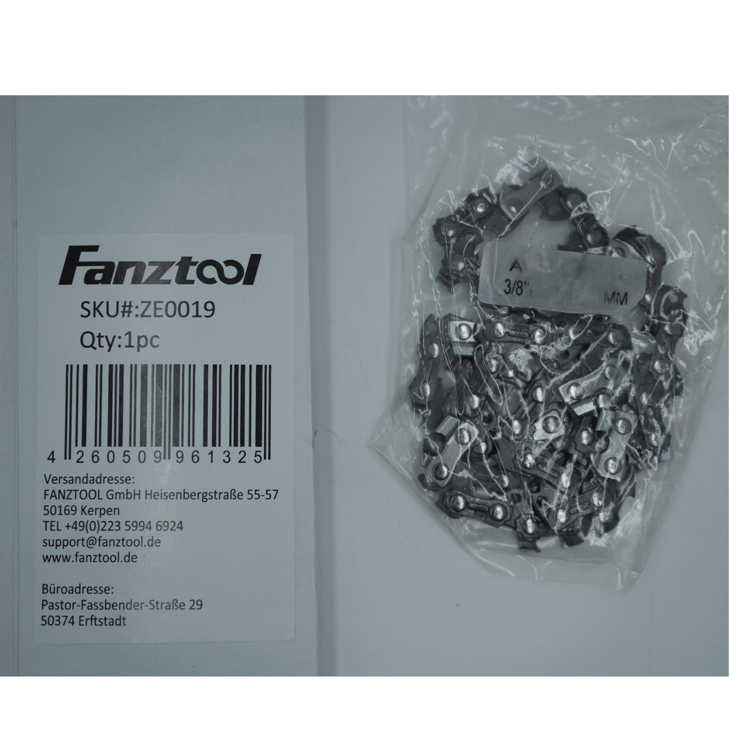 Chaîne de scie de remplacement FANZTOOL