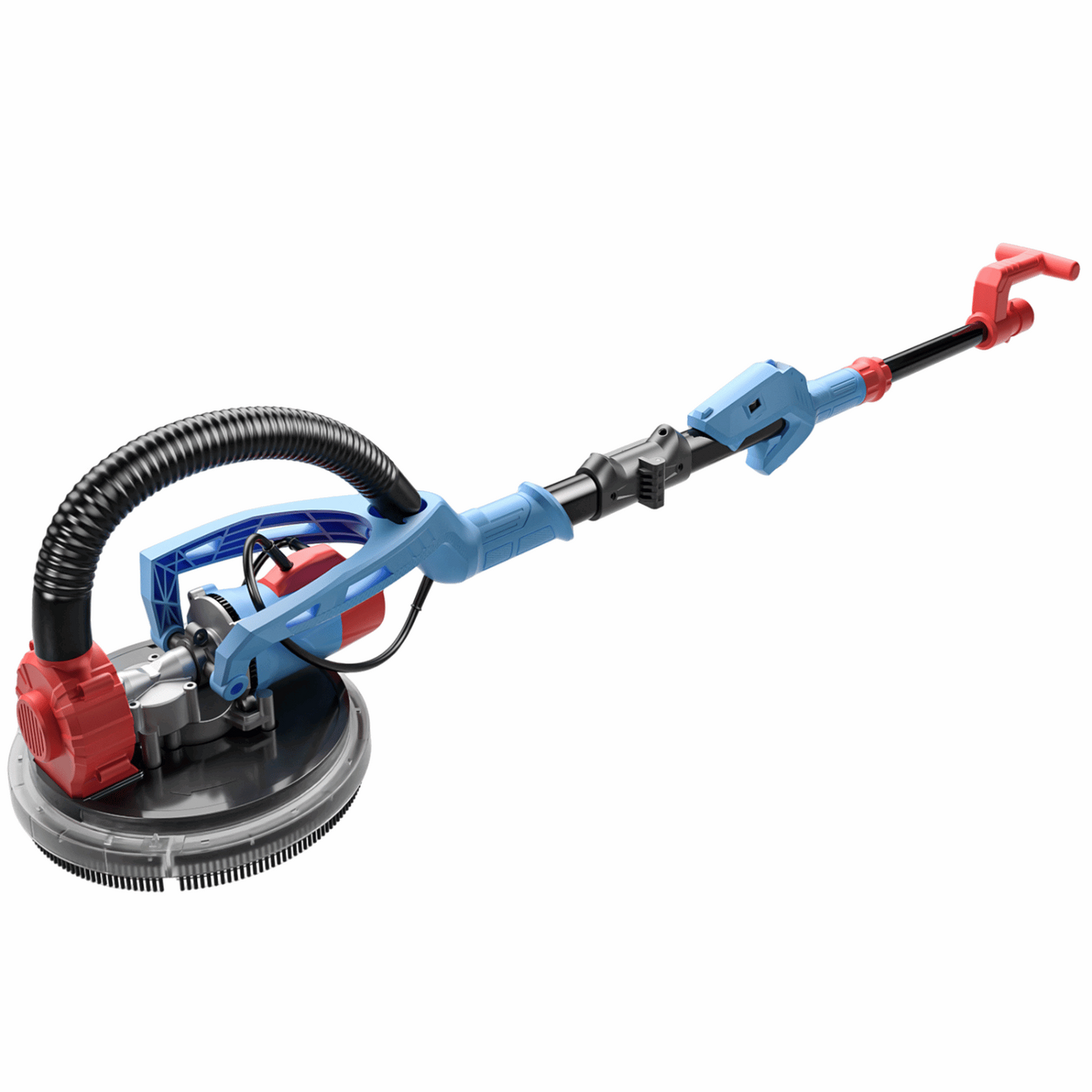 Neuwertig - FANZTOOL 750 Watt Trockenbauschleifer mit intrigiertem Staubsauger Giraffe Deckenschleifer – LED, 4kg