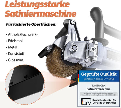 Gebraucht - 25 FANZWORK V2 1500 Watt Satiniermaschine Schleifmaschine zur Renovierung