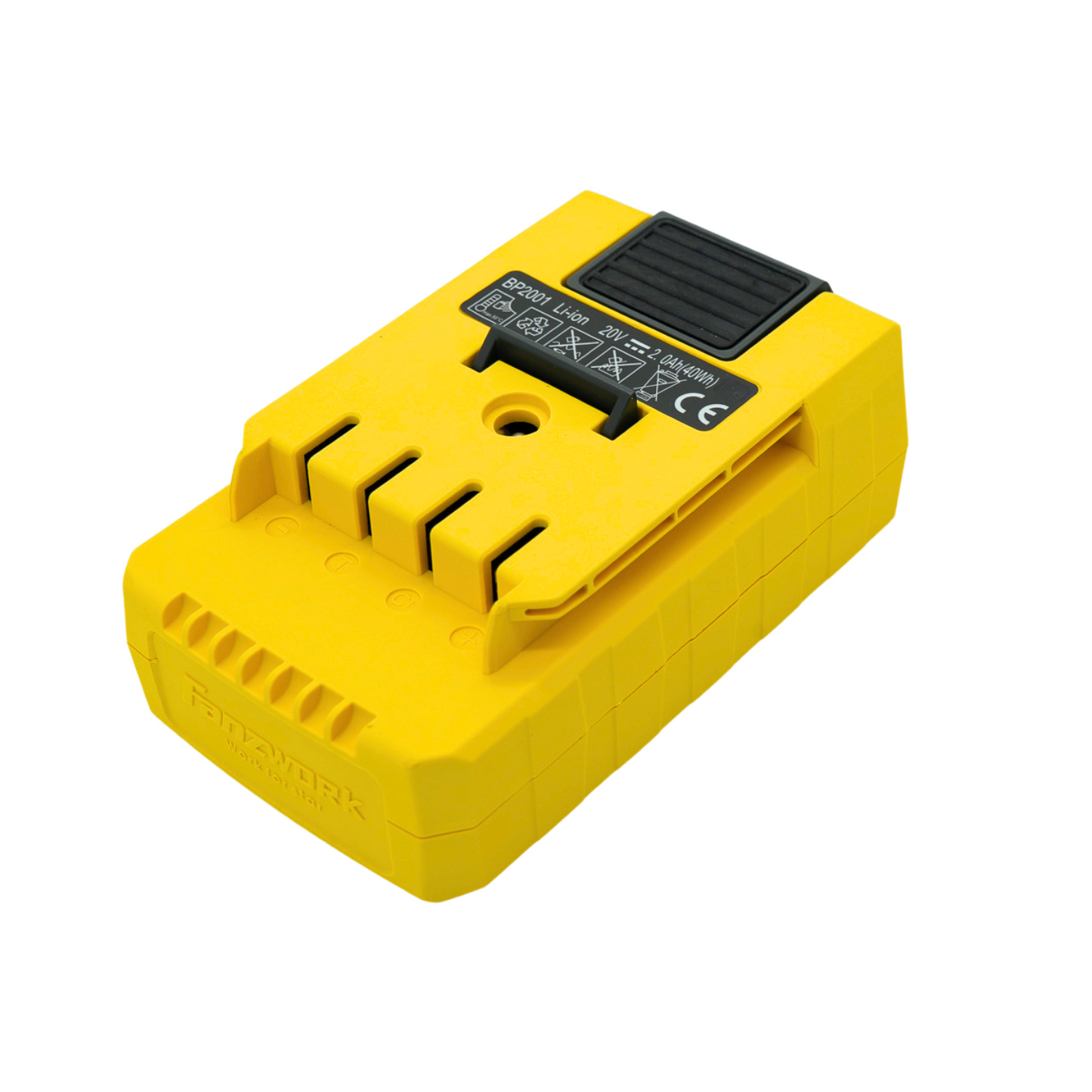 FANZTOOL 20V Akku Heckenschere, Hochentaster, Rasentrimmer (Ersatz Akku 2,0 Ah)