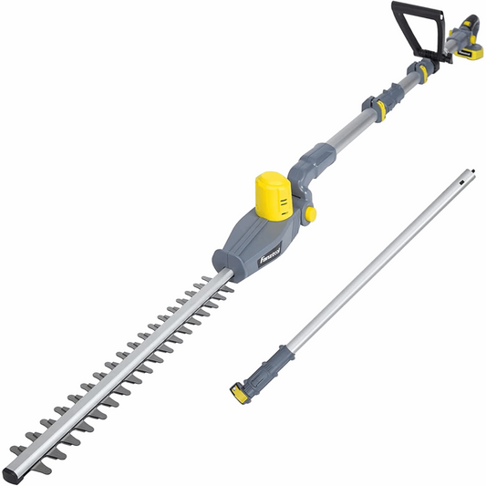 Gebraucht - FANZTOOL Akku Teleskop Heckenschere Teleskopstiel mit 20V/2Ah Akku