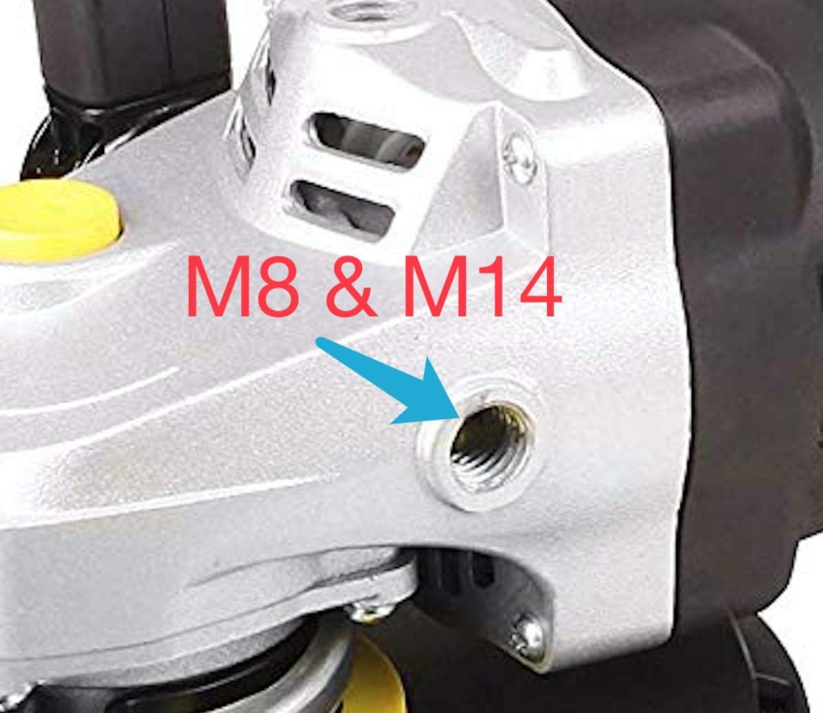 FANZTOOL Zusatzhandgriff für Winkelschleifer Schleifmaschine mit M14 M10 M8