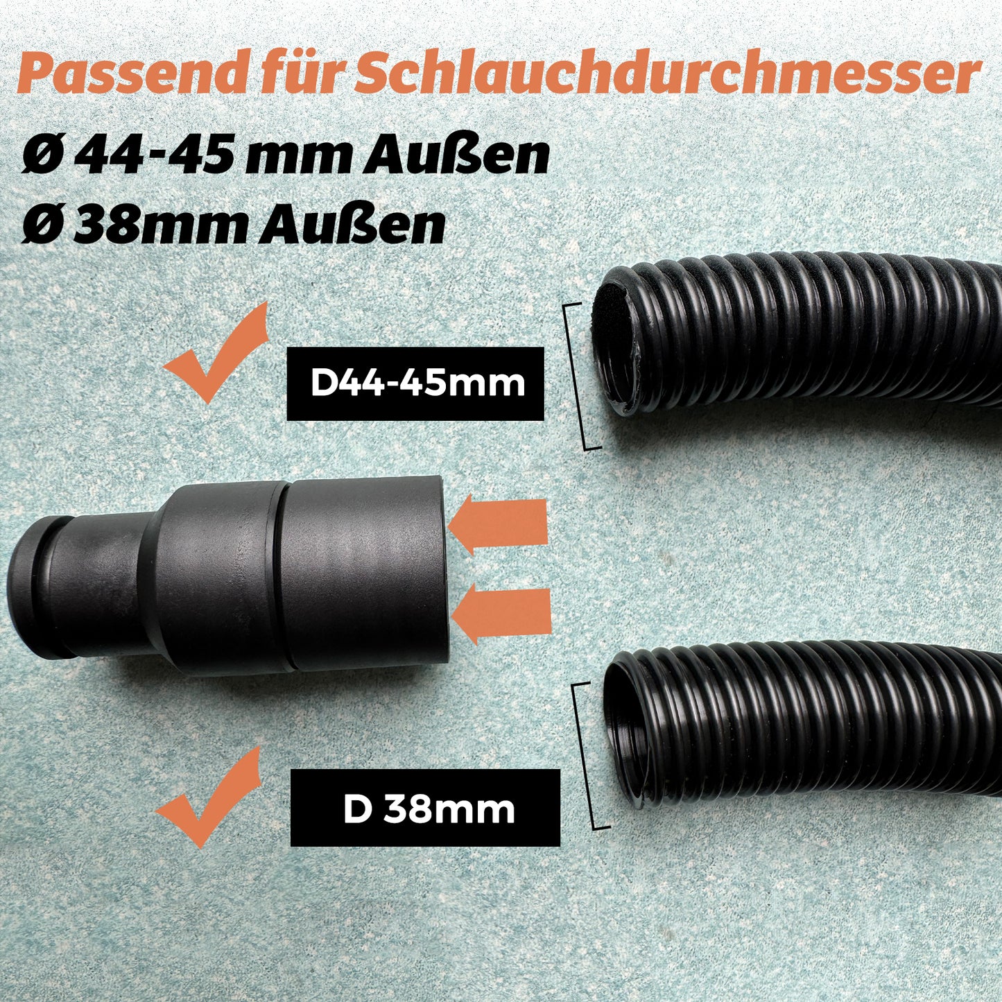 FANZTOOL Staubsauger Adapter NEU