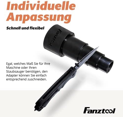 FANZTOOL XXL Schlauchadapter 55 mm universal - Fanztool