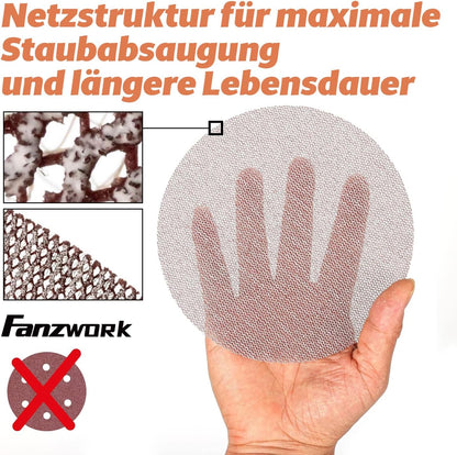 Schleifgitter Set P120 27 Stk.
