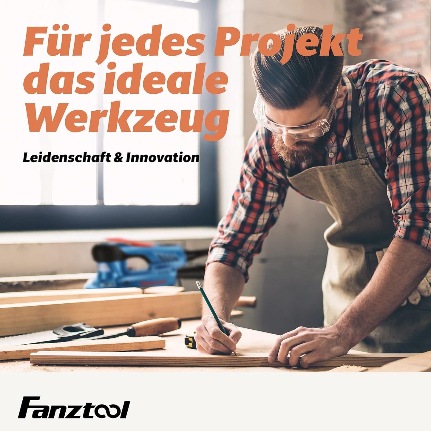 Neuwertig - Mobile Absauganlage 900W mit wiederverwendbaren Staubbeutel und Metallgehäuse - Fanztool