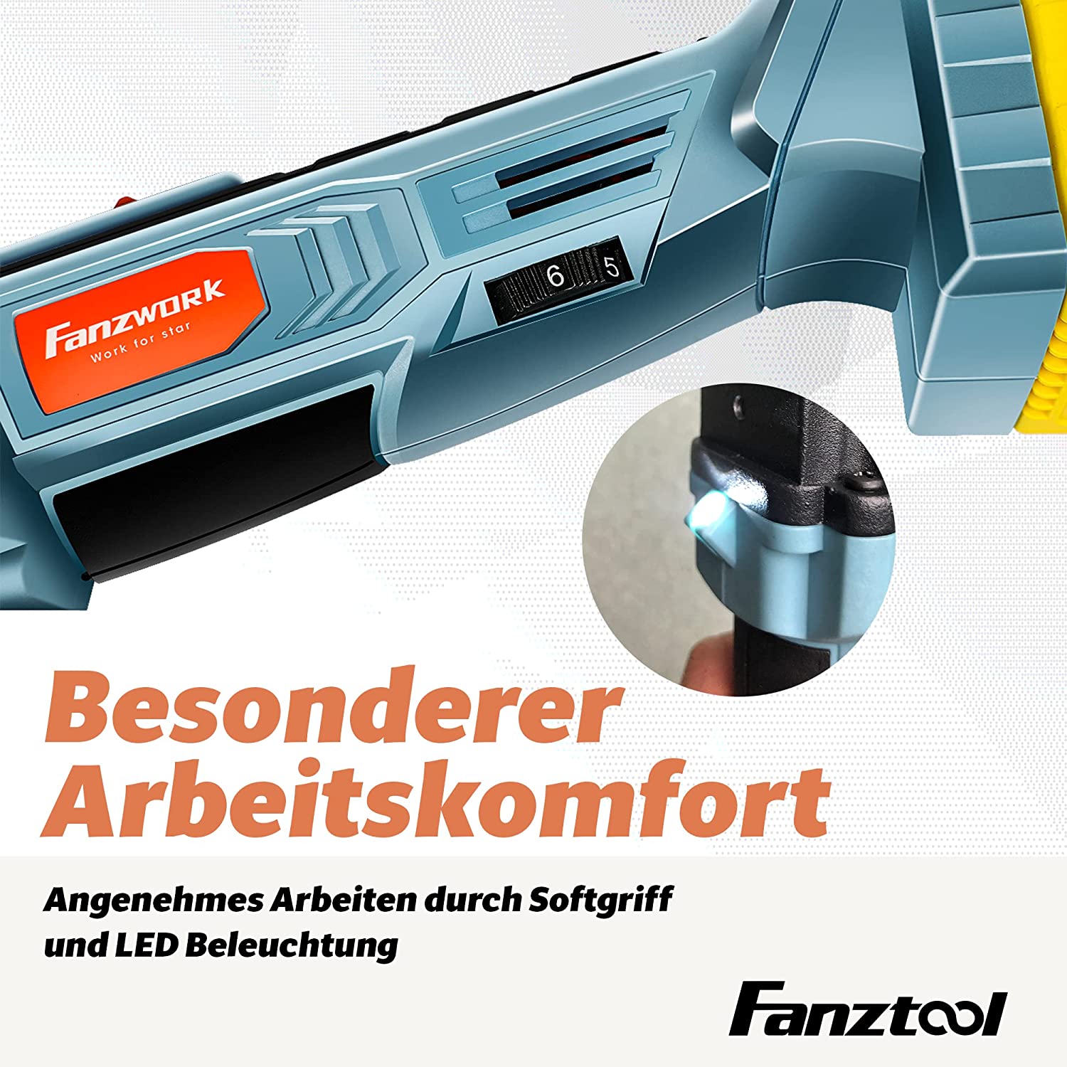 Gebraucht - FANZTOOL Akku Multifunktionswerkzeug, 20V EC Motor - Fanztool