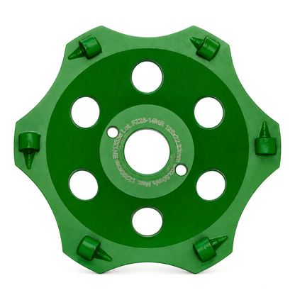 FANZWORK PKD Diamant Schleiftopf 125mm  für Winkelschleifer, Betonschleifer