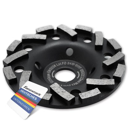 FANZTOOL Diamantschleiftopf 115/125/180 x 22 mm H-Modell